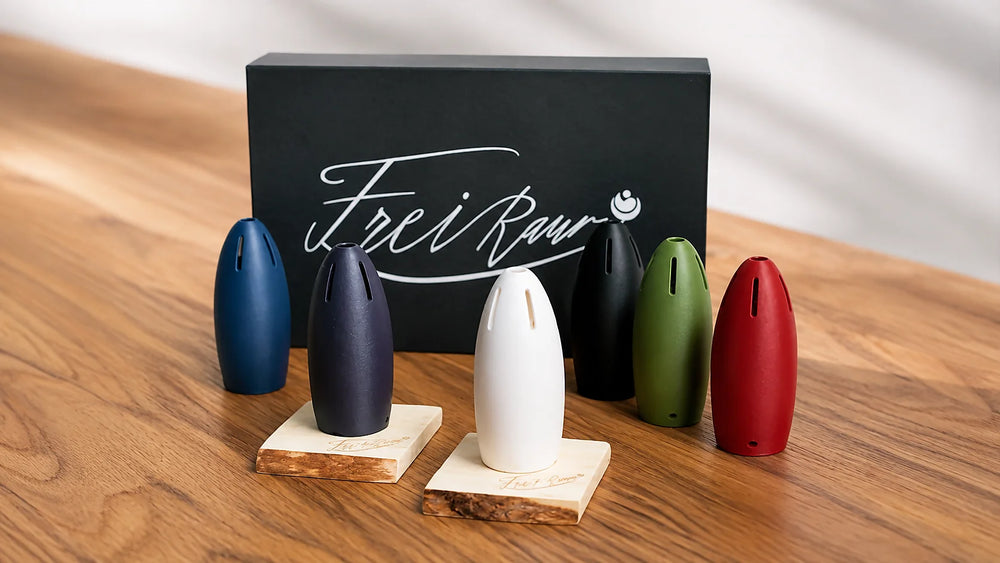 FreiRaum TO GO, mobiles passives Spintronik Raumsystem in verschiedenen Farben