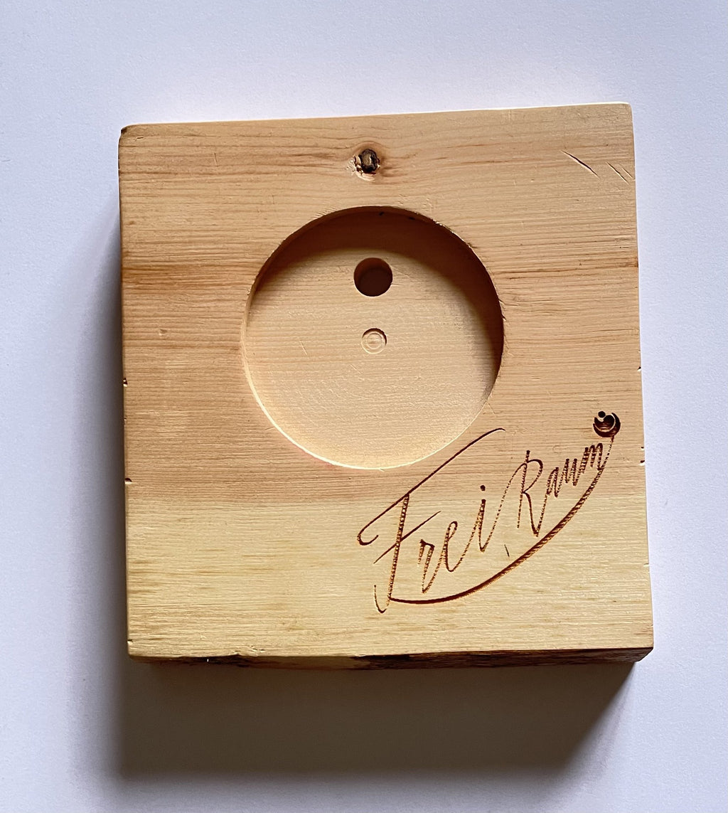 FreiRaum to Go Zusatzelement Holz mit eingebranntem Logo